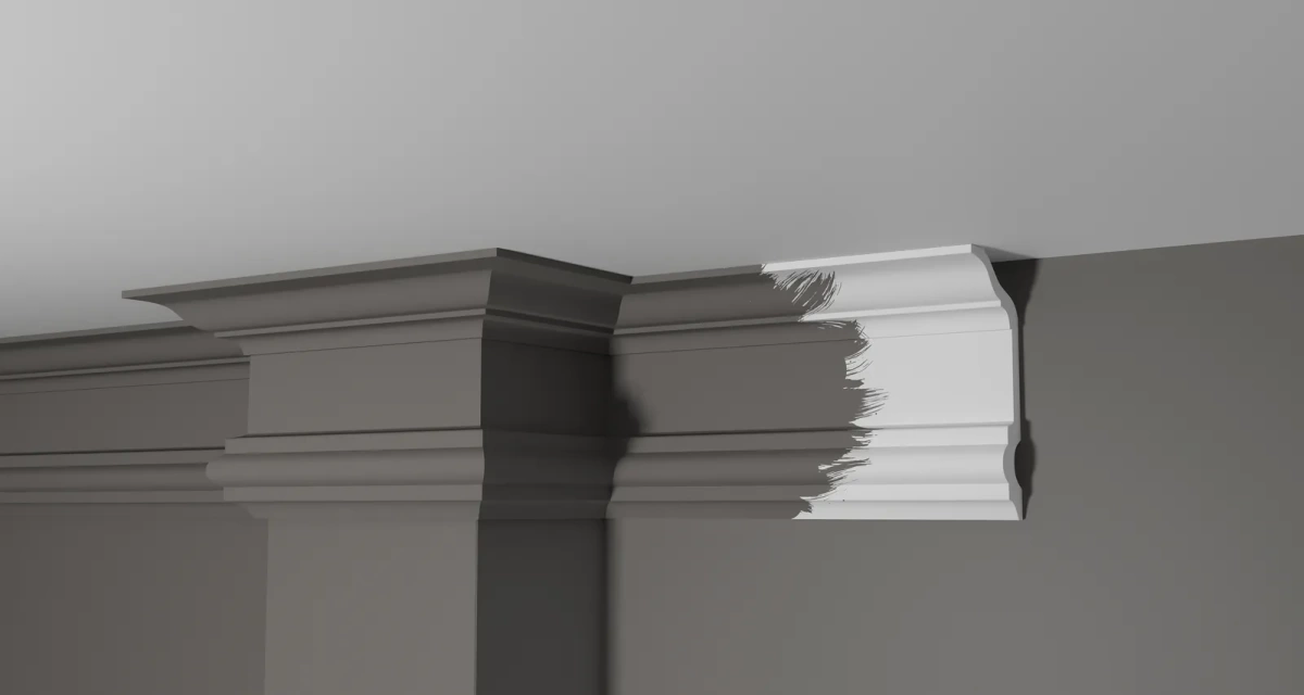 Отделка стен и потолка Карниз Decor-Dizayn DD505 70х150х2000 мм