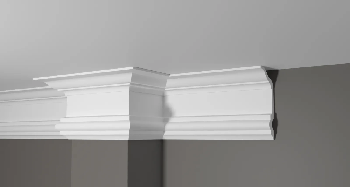 Отделка стен и потолка Карниз Decor-Dizayn DD505 70х150х2000 мм