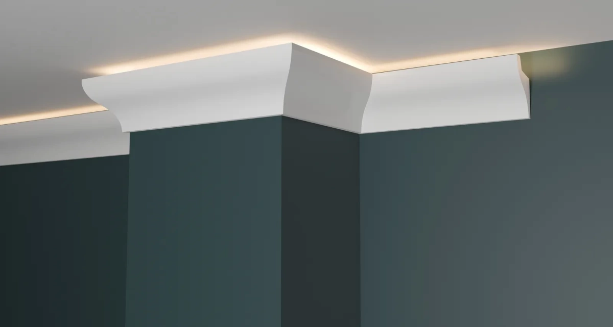 Отделка стен и потолка Карниз Decor-Dizayn DD506 33х50х2000 мм