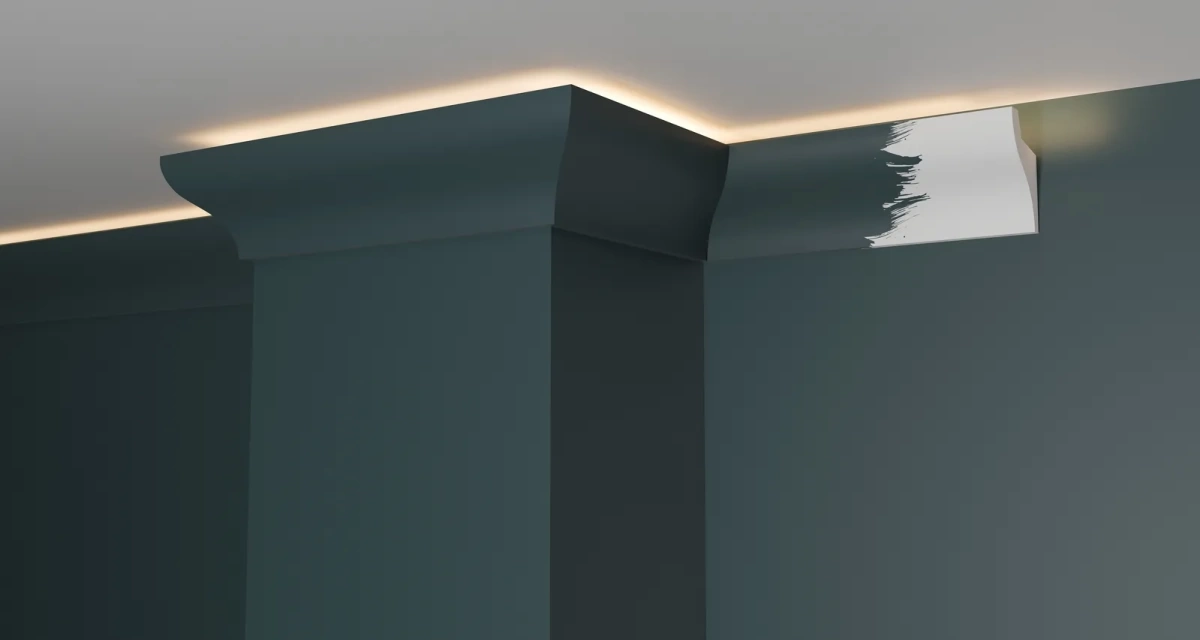 Отделка стен и потолка Карниз Decor-Dizayn DD506 33х50х2000 мм