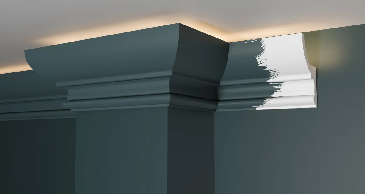 Отделка стен и потолка Карниз Decor-Dizayn DD507 58х97х2000 мм