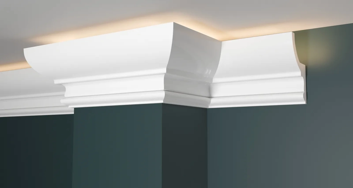 Отделка стен и потолка Карниз Decor-Dizayn DD507 58х97х2000 мм