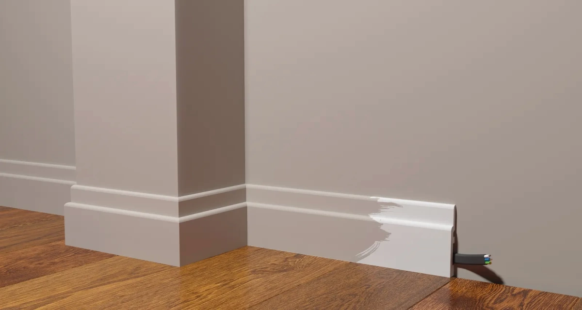 Отделка стен и потолка Плинтус Decor-Dizayn Грани DD703 2000х80х12 мм