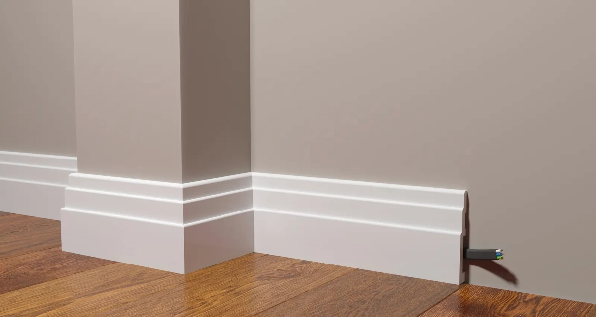 Отделка стен и потолка Плинтус Decor-Dizayn Грани DD704 2000х100х16 мм