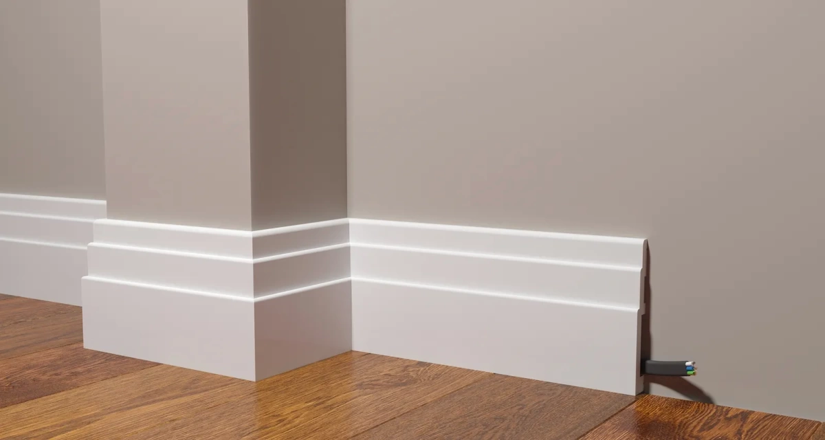 Отделка стен и потолка Плинтус Decor-Dizayn Грани DD705 2000х120х18 мм