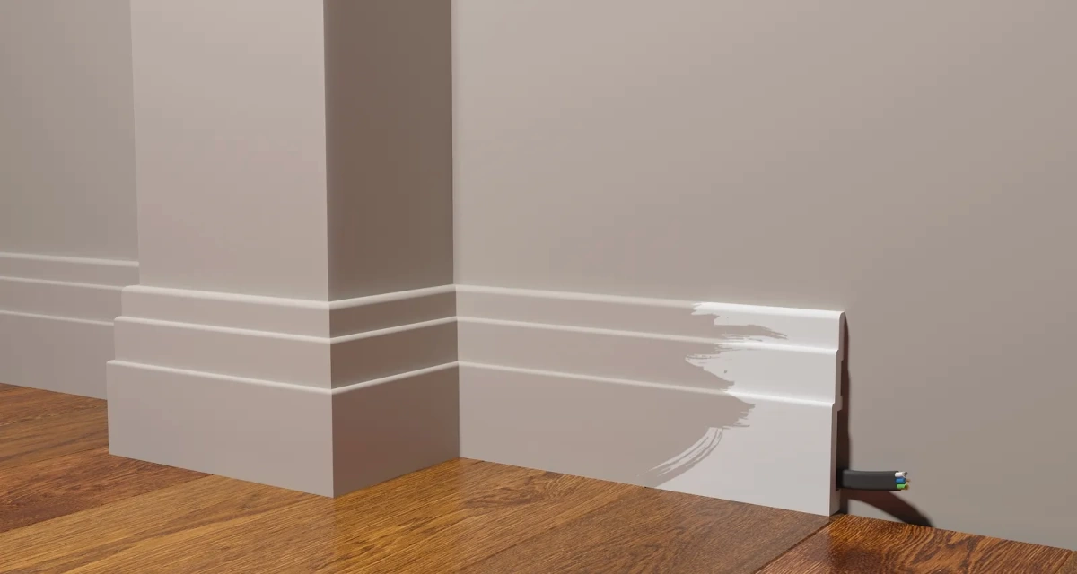 Отделка стен и потолка Плинтус Decor-Dizayn Грани DD705 2000х120х18 мм