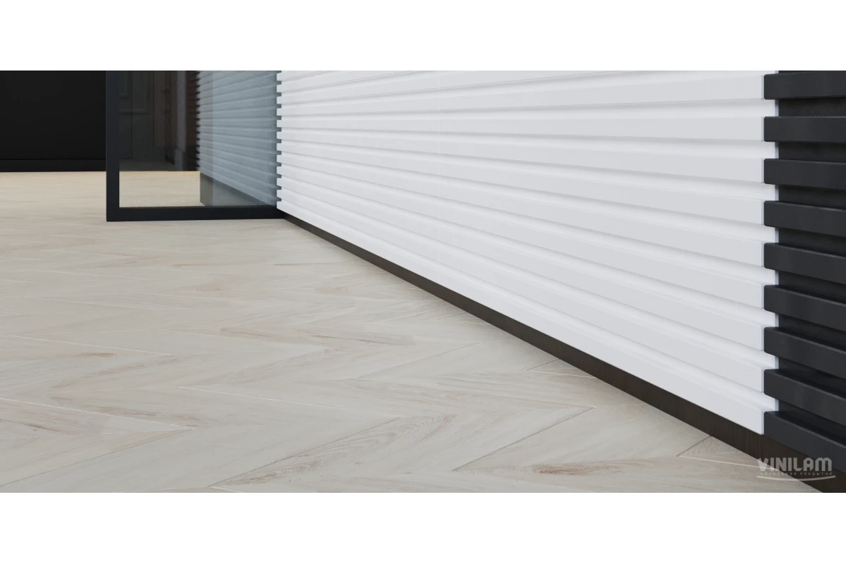 Виниловые полы Виниловый ламинат Vinilam Паркет Шеврон Бриссак RI4777CL7