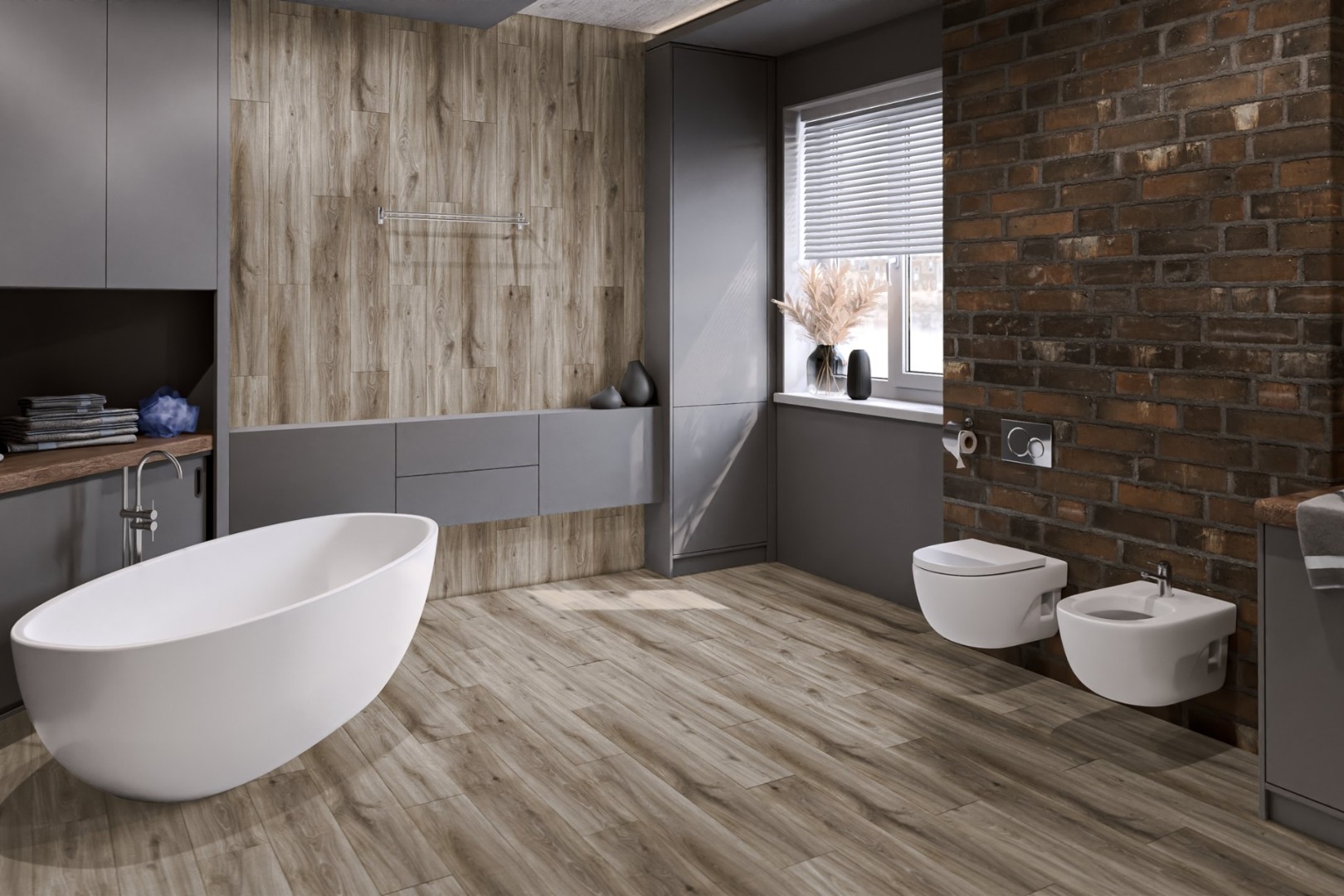 SPC-ламинат Кварцевый SPC ламинат DAMY FLOOR FAMILY 6607-9 Дуб Натуральный