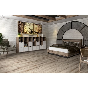 Кварцевый SPC ламинат DAMY FLOOR FAMILY 6607-9 Дуб Натуральный