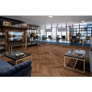 Кварцевый SPC ламинат DAMY FLOOR CHEVRON DF07-Ch Шайо