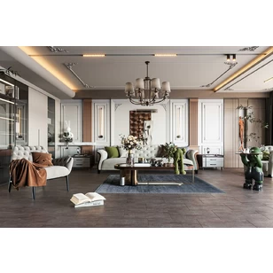 Кварцевая SPC плитка DAMY FLOOR ASCENT STRONG 1204-3-ST Арарат