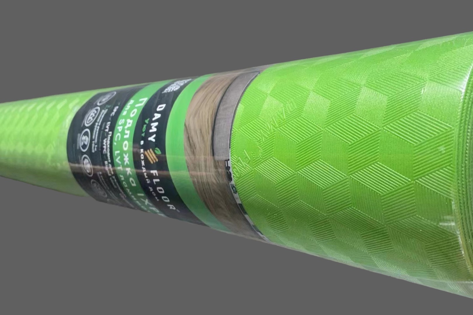 Сопутствующие товары Подложка DAMY FLOOR LUX IXPE 1.5мм (1рул. 10м2)