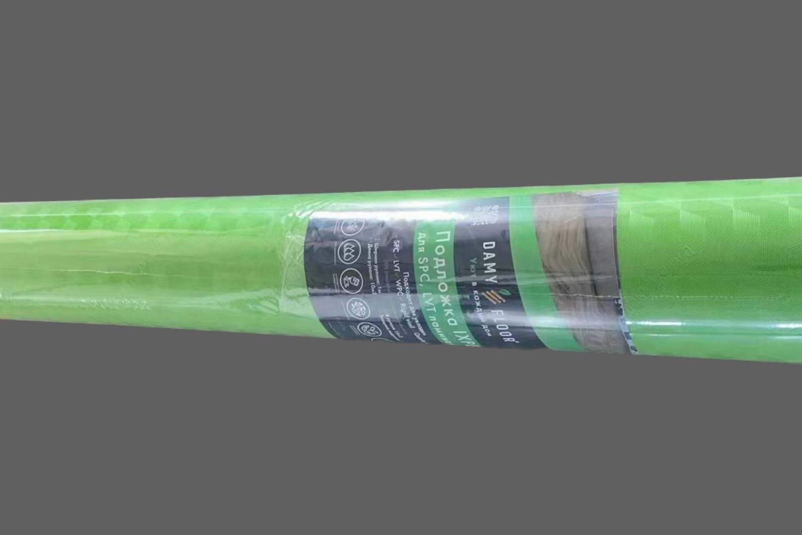 Сопутствующие товары Подложка DAMY FLOOR LUX IXPE 1.5мм (1рул. 10м2)