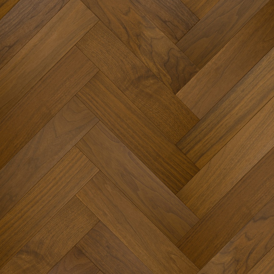 Кварцевый паркет Кварцевый паркет Quartz Parquet Штучный паркет Орех Американский 44-400-29 5/0,6 мм
