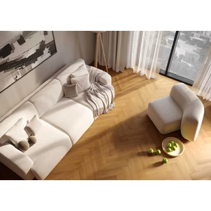 Кварцевый паркет Quartz Parquet Штучный паркет Тик Южноамериканский 44-400-71 5/0,6 мм