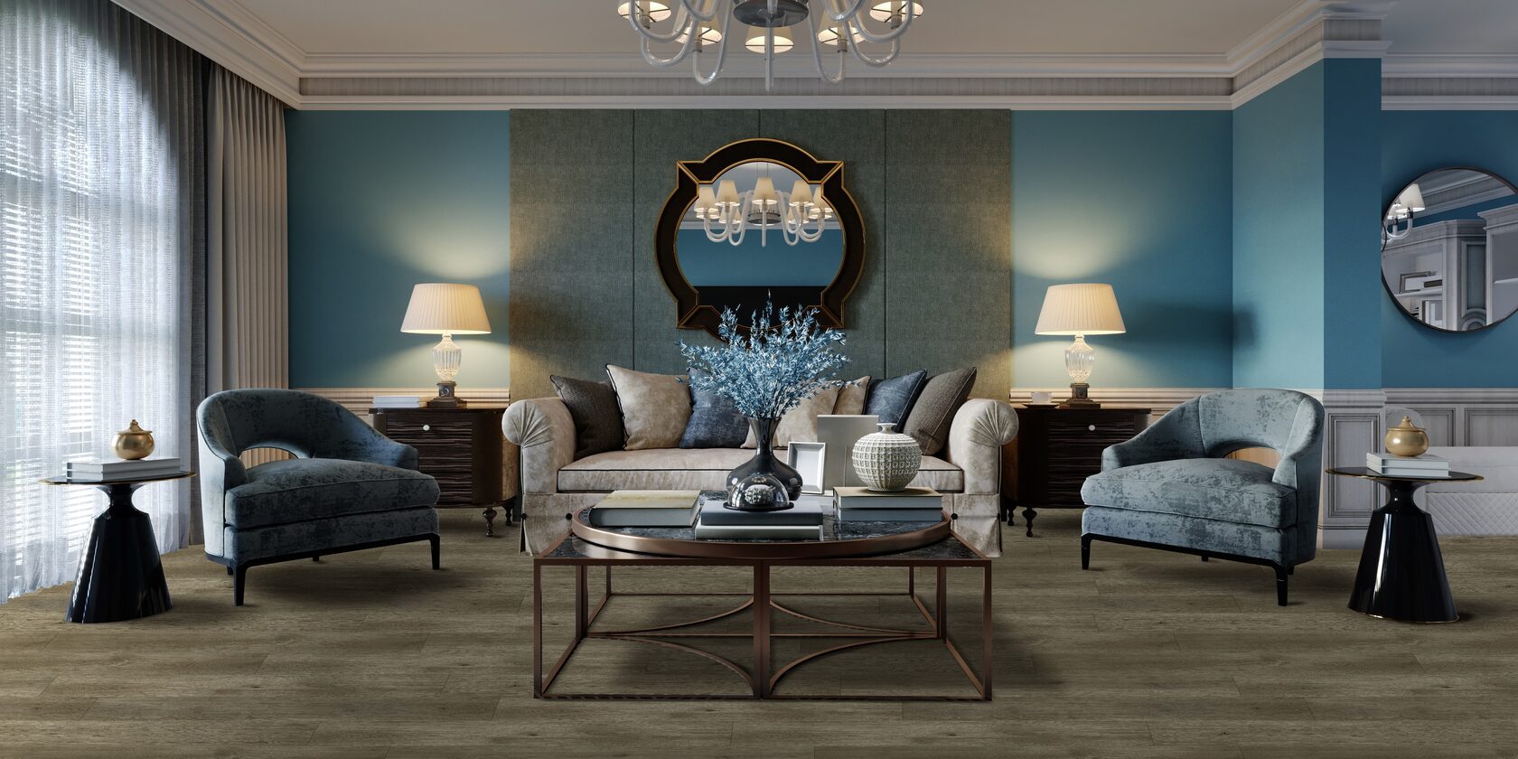 SPC Ламинат Кварцвинил SPC Max Republic Floor WOLF/Bang  REEUCW002