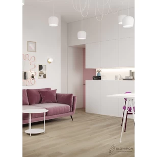 SPC ламинат FirstFloor Дымчатый старый дуб 1F011
