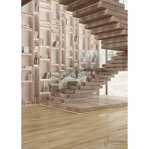 SPC ламинат FirstFloor Кавказский натуральный дуб 1F024