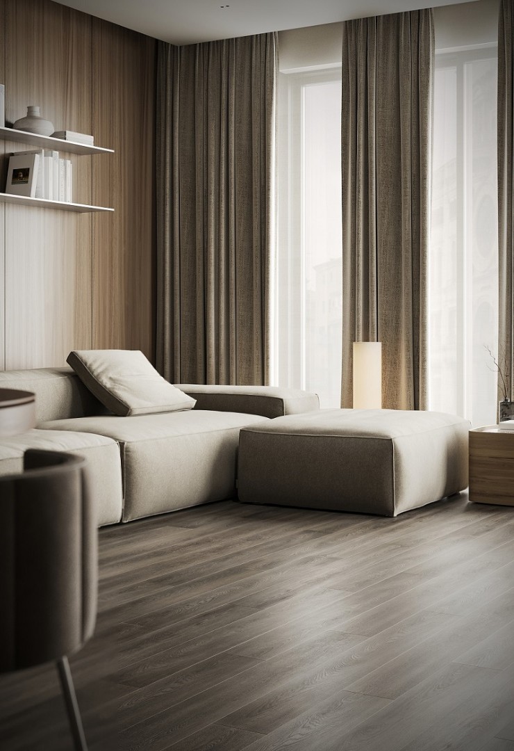 SPC Ламинат Кварцевый Ламинат Fargo Bevel Дуб Бастион 50-6191-41