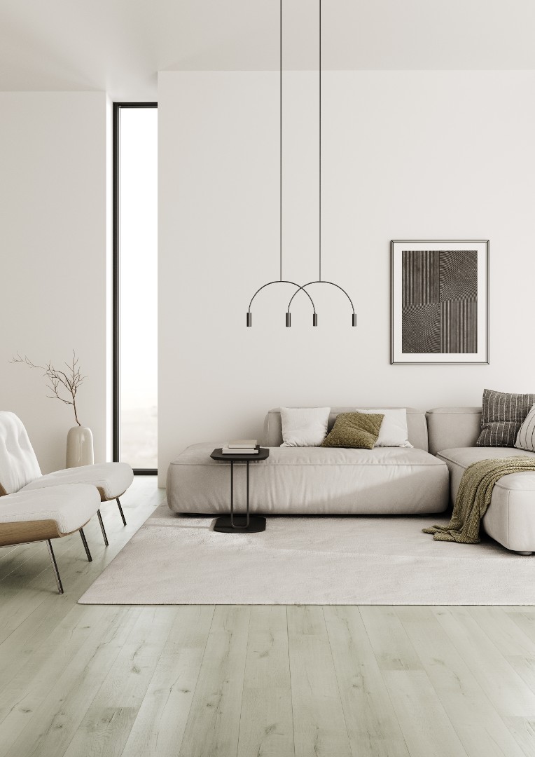 SPC Ламинат Кварцевый Ламинат Fargo Bevel Дуб Лондонский Туман 50-81996-14