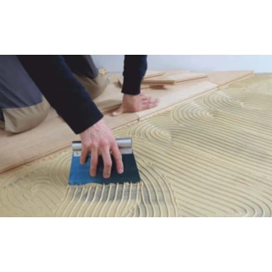 Двухкомпонентный полиуретановый паркетный клей Greenfix, 9+1кг