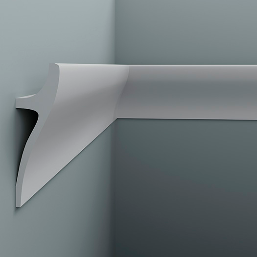Отделка стен и потолка Молдинг Европласт 1.51.711 жёсткий 55х175х2000 мм