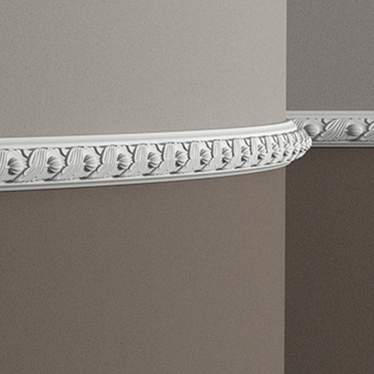 Отделка стен и потолка Молдинг Европласт 1.51.348 гибкий 25х49х2000 мм