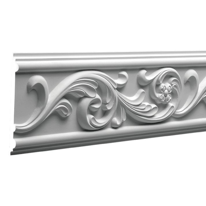 Отделка стен и потолка Молдинг Европласт 1.51.325 жёсткий 15х125х2000 мм