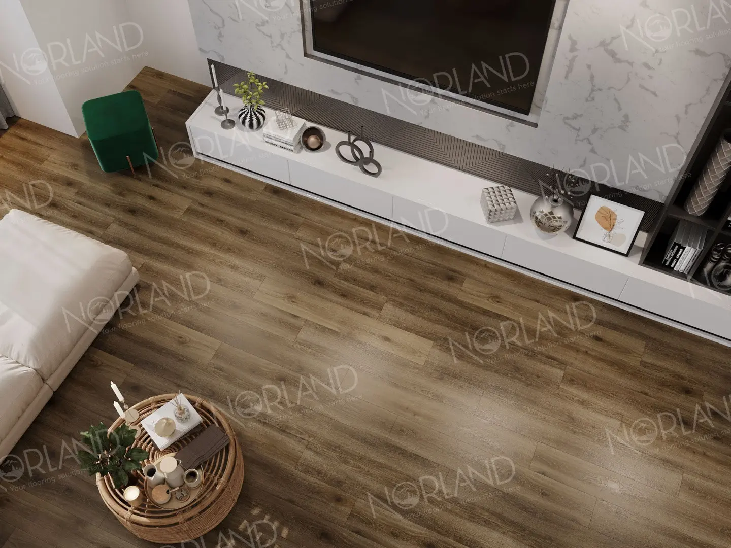 Виниловые полы Кварц-виниловая плитка LVT Norland Sigrid 1003-22 Kveld