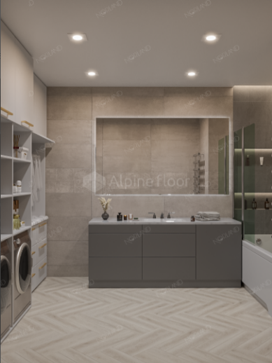 Виниловые полы Кварц-виниловая плитка LVT Norland Lagom Parquet 1034-01 Vakker