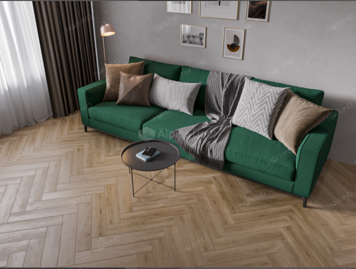 Виниловые полы Кварц-виниловая плитка LVT Norland Lagom Parquet 1034-06 Sot