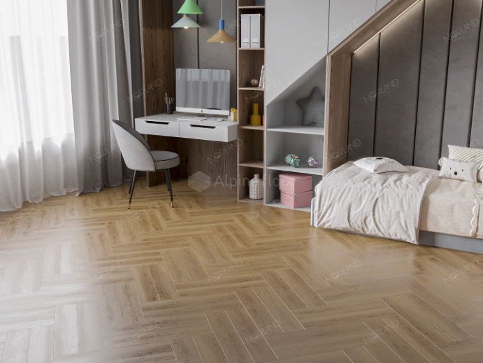 Виниловые полы Кварц-виниловая плитка LVT Norland Lagom Parquet 1034-11 Helig