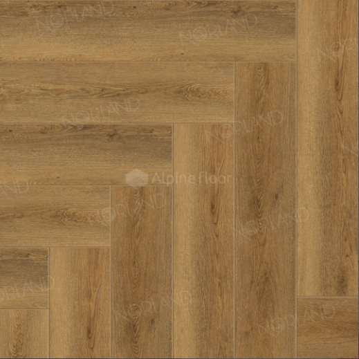 Виниловые полы Кварц-виниловая плитка LVT Norland Lagom Parquet 1034-11 Helig
