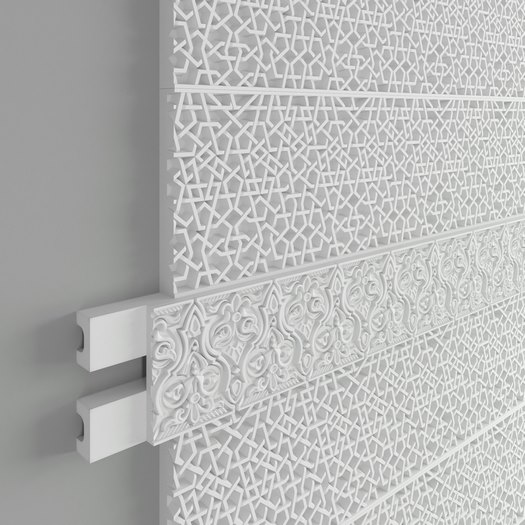 Отделка стен и потолка Молдинг Европласт 1.51.501 жёсткий 17х161х2000 мм