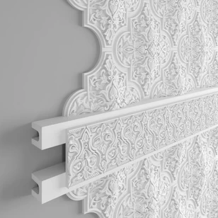 Молдинг Европласт 1.51.501 жёсткий 17х161х2000 мм