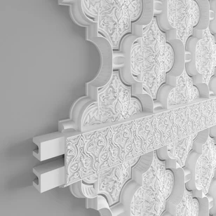 Молдинг Европласт 1.51.501 жёсткий 17х161х2000 мм