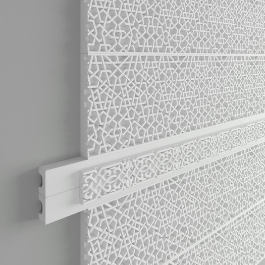 Отделка стен и потолка Молдинг Европласт 1.51.503 жёсткий 18х80х2020 мм