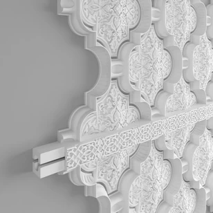 Молдинг Европласт 1.51.503 жёсткий 18х80х2020 мм