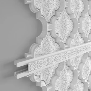 Молдинг Европласт 1.51.503 жёсткий 18х80х2020 мм