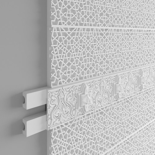 Отделка стен и потолка Молдинг Европласт 1.51.518 жёсткий 33х259х2040 мм