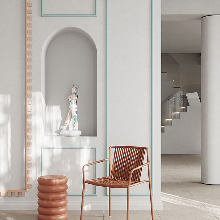 Отделка стен и потолка Молдинг Европласт 1.51.811 жёсткий 10х40х2000 мм