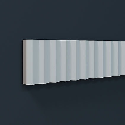 Отделка стен и потолка Молдинг Европласт 1.51.807 жёсткий 24х100х1980 мм