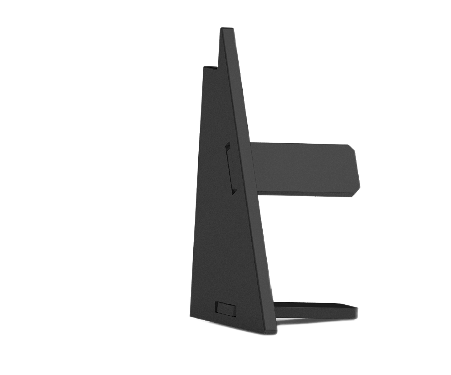 Отделка стен и потолка Комплект заглушек (левая + правая) для микроплинтуса Laconistiq Light черный анод. 25х16мм