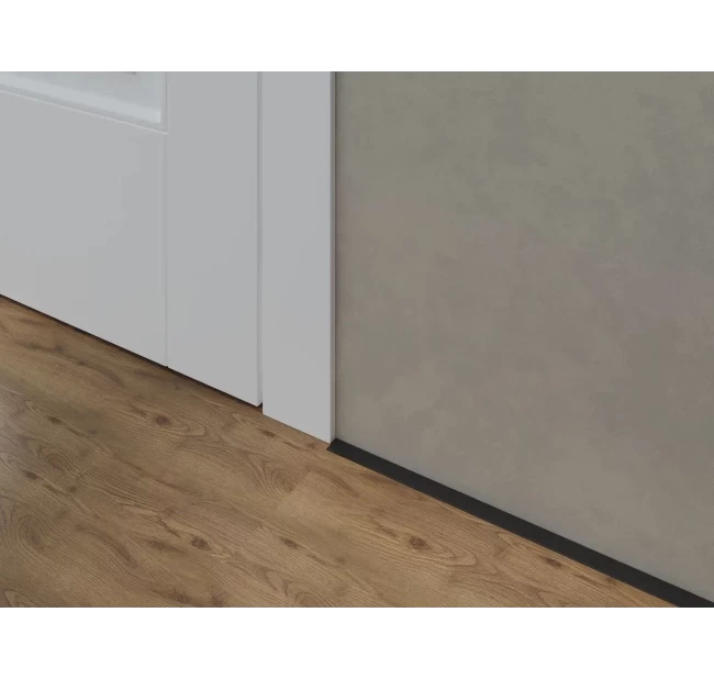 Отделка стен и потолка Микроплинтус LACONISTIQ Micro 11 mini Gold Edition анодированный (11х5х2000мм) 5 зажимов в комплекте