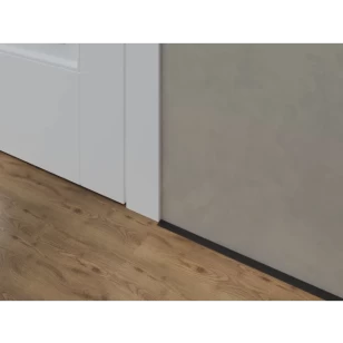 Микроплинтус LACONISTIQ Micro 11 mini Gold Edition анодированный (11х5х2000мм) 5 зажимов в комплекте