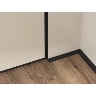 Микроплинтус LACONISTIQ micro 19 ARM Gold Edition анодированное (19х5,5х2450мм) 7 зажимов в комплекте