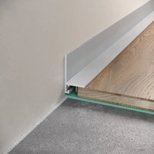 Микроплинтус LACONISTIQ L MAX угловой БЕЗ ПОКРЫТИЯ (35,6х16,2х4,9х2450мм)