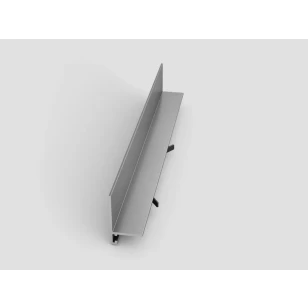 Микроплинтус LACONISTIQ L MAX угловой БЕЗ ПОКРЫТИЯ (35,6х16,2х4,9х2450мм)