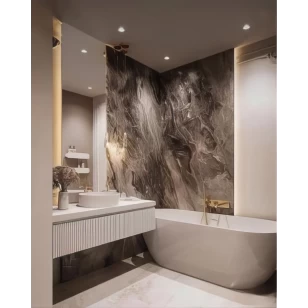 Теневая рейка LACONISTIQ Multilevel (разноуровневая) Белый матовый RAL9016 под подсветку