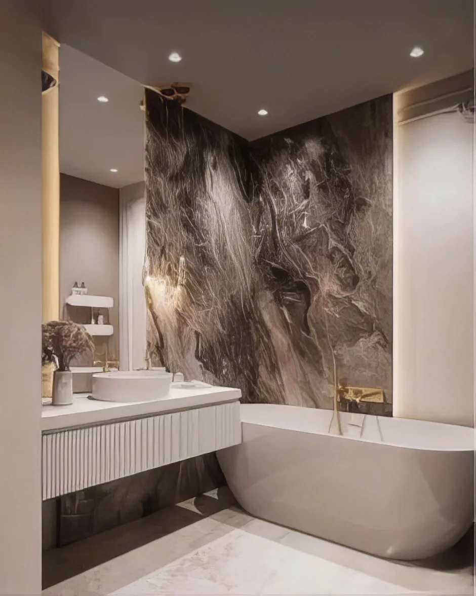 Отделка стен и потолка Теневая рейка LACONISTIQ Multilevel (разноуровневая) Белый матовый RAL9016 под подсветку